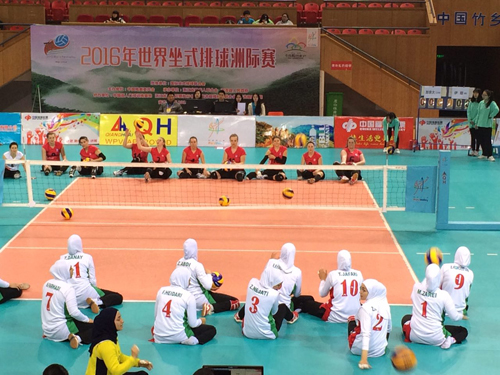 تیم والیبال نشسته بانوان ایران پنجم شد