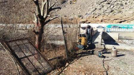 اجرای طرح آزادسازی حریم رودخانه زاینده رود