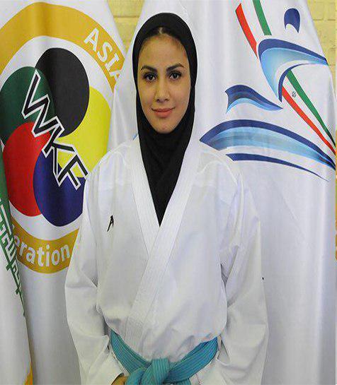 عضویت بانوی گیلانی در تیم ملی تیم ملی کاراته