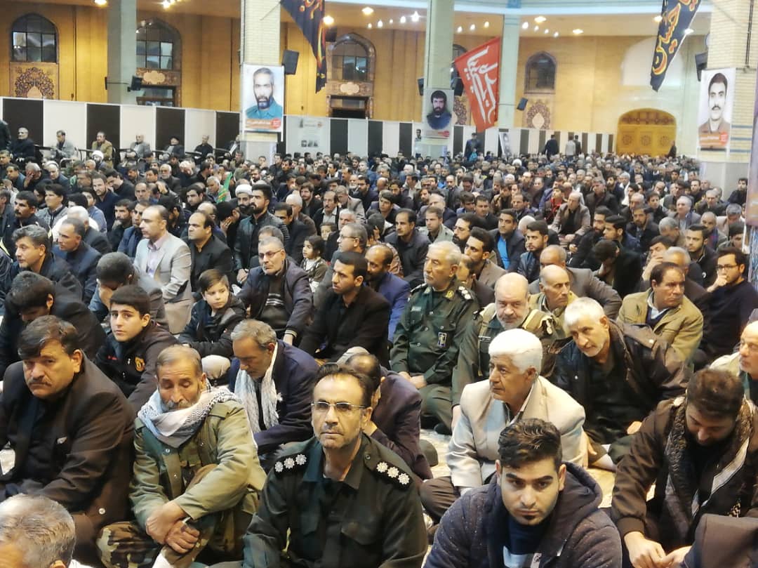 مراسم بزرگداشت سردار شهید حاج قاسم سلیمانی در ایلام