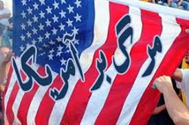 طنین مرگ بر آمریکا در مشهد