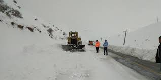 راه‌های روستایی شهرستان خوشاب برف روبی و بازگشایی شد