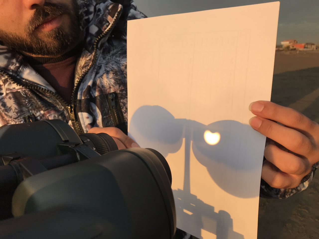 وقوع کسوف در گیلان