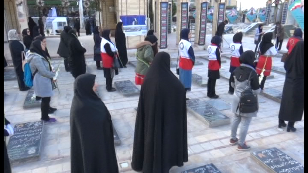 تجدید میثاق بانوان کرمانی با شهدا