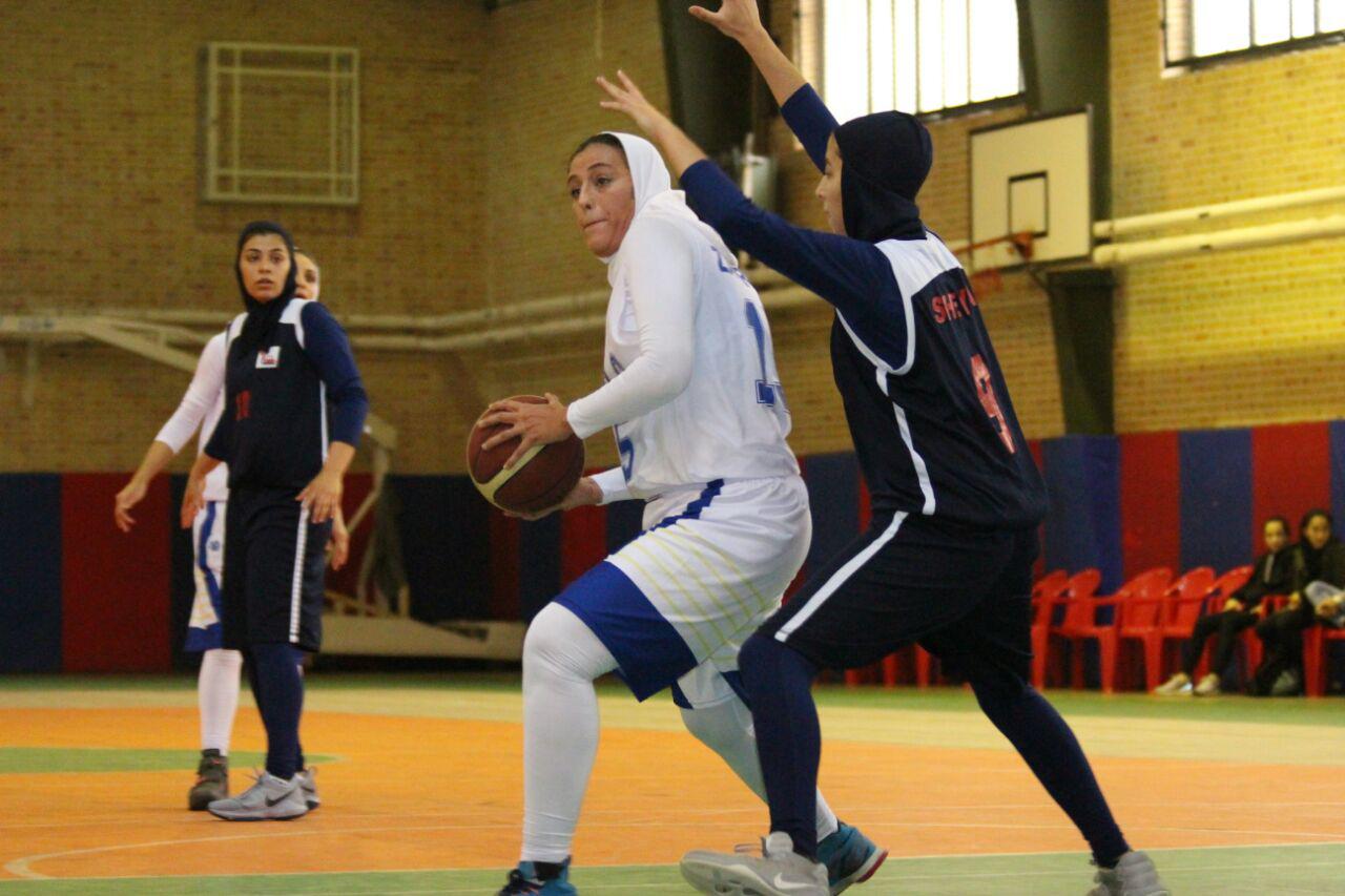 نتایج هفته ششم جام دختران باران