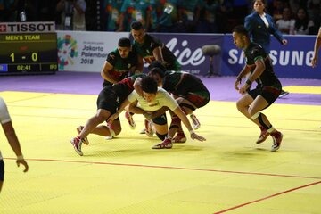 قضاوت داوران خوزستان در رقابتهای کبدی جوانان جهان