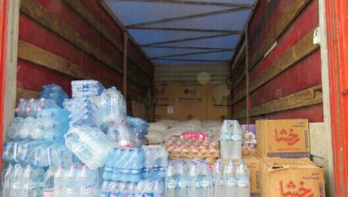 کمک بسیج دانشجویی سیرجان به سیل زدگان زهکلوت کمک بسیج دانشجویی سیرجان به سیل زدگان زهکلوت