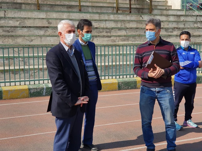 بازدید اسبقیان از اردوی استعدادیابی تیم ملی فوتبال 7 نفره بازدید اسبقیان از اردوی استعدادیابی تیم ملی فوتبال 7 نفره