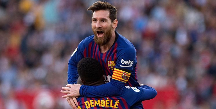 مسی همچنان در صدر گلزنان لیگای اسپانیا مسی همچنان در صدر گلزنان لیگای اسپانیا