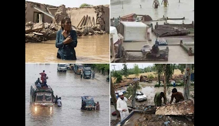 افزایش شمار قربانیان سیل در پاکستان افزایش شمار قربانیان سیل در پاکستان