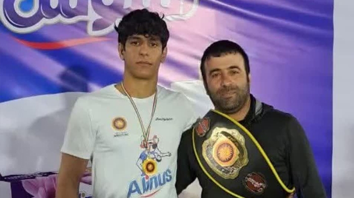 نایب قهرمانی آزادکار قمی در رقابت‌های جام عبدالله موحد