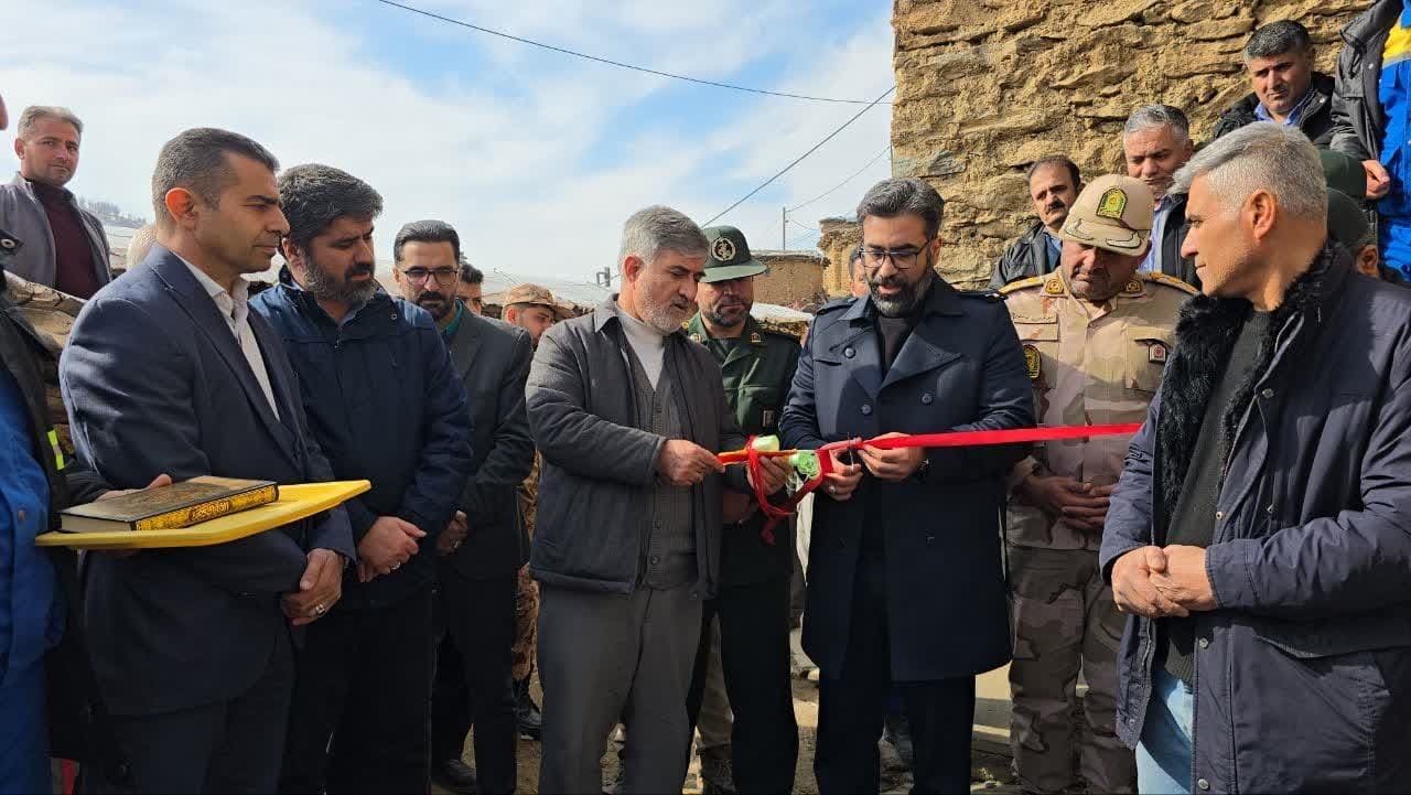 افتتاح ۶ طرح عمرانی روستایی در سردشت به مناسبت دهه فجر افتتاح ۶ طرح عمرانی روستایی در سردشت به مناسبت دهه فجر