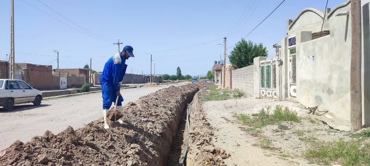 اصلاح شبکه های آبرسانی در مناطق روستایی شهرستان شاهین دژ