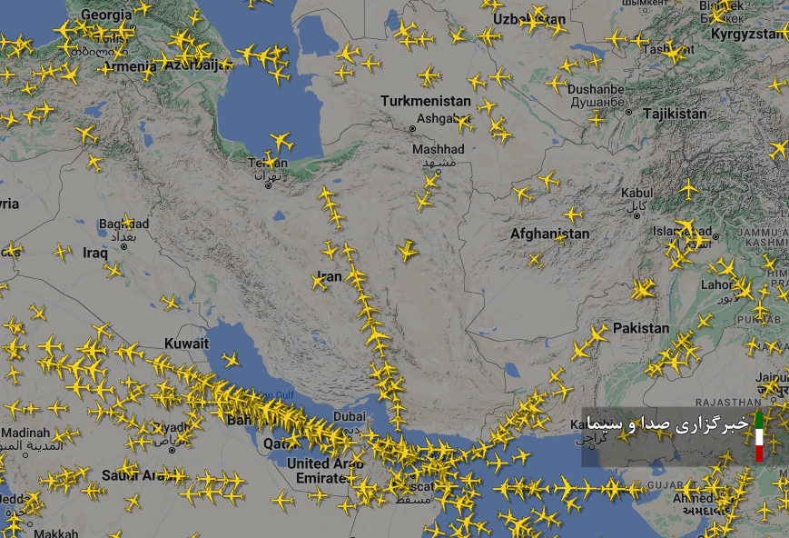 فضای کشور بسته و پرواز‌ها لغو شده است