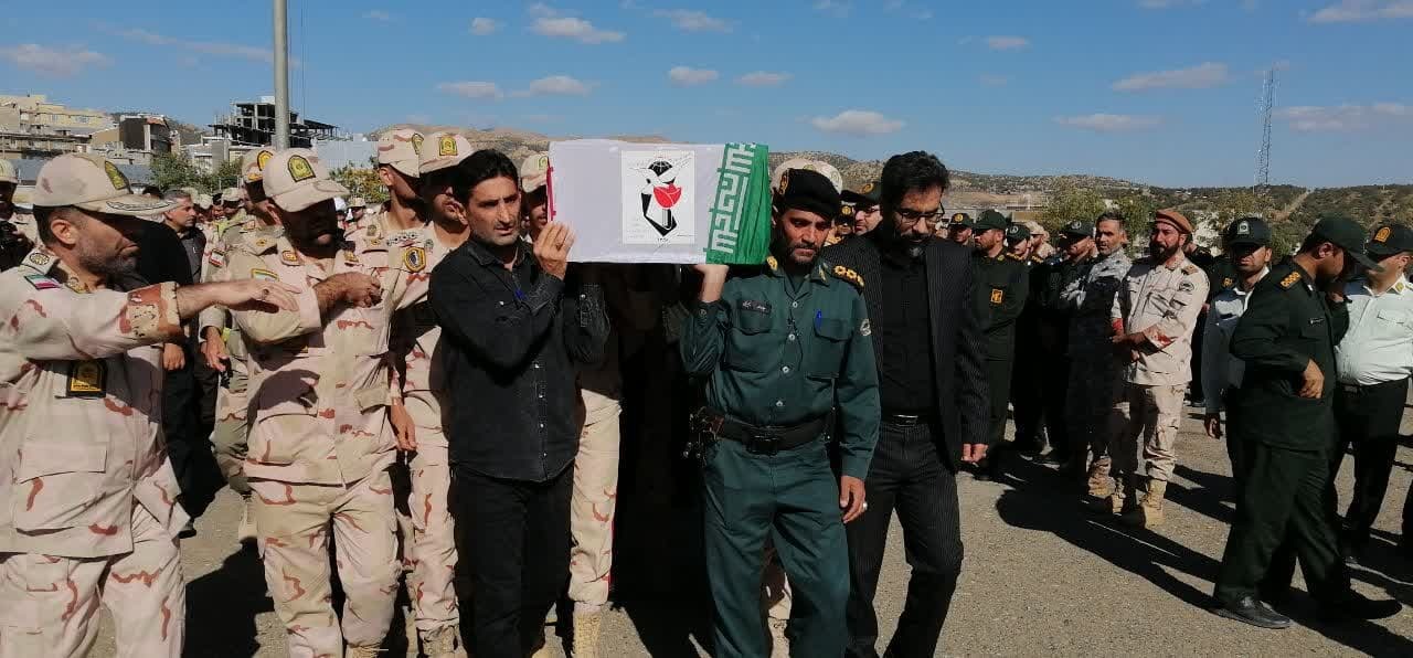 تشییع پیکر شیهد مرزبانی در سردشت تشییع پیکر شیهد مرزبانی در سردشت