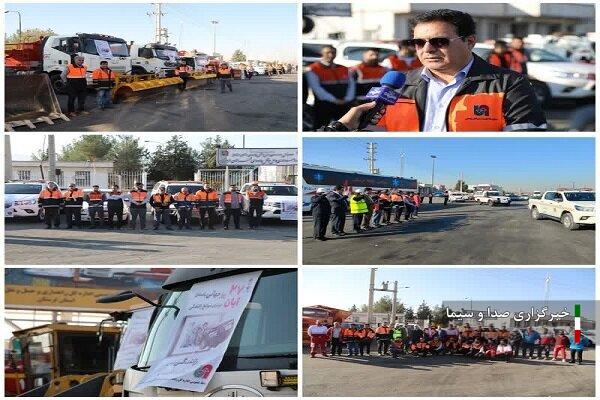 برگزاری رزمایش روز بدون حادثه رانندگی در لرستان