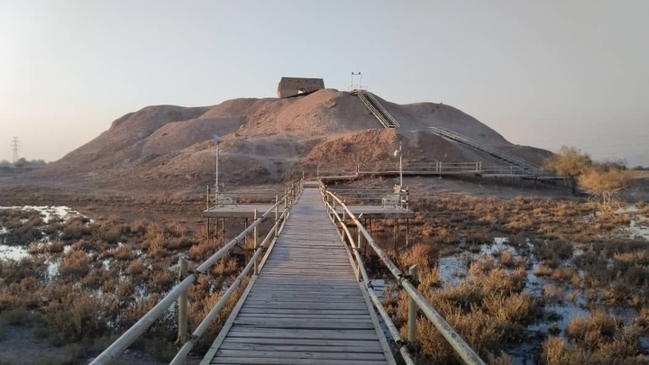 ساماندهی و حصارکشی حریم باستانی تپه میل در شهرستان ری