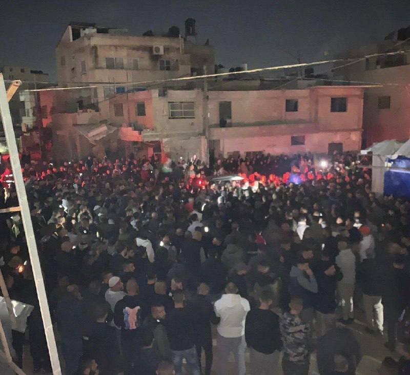 تشکیلات خودگردان تظاهرات ساکنان جنین را سرکوب کرد