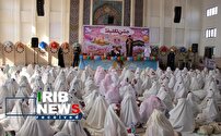 مراسم جشن تکلیف بیش از ۴۵۰ دانش‌آموز دختر در کیش