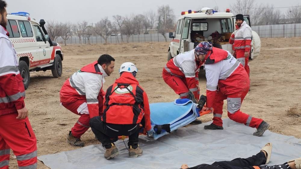 برگزاری مانور بزرگ امداد و نجات در نظرآباد