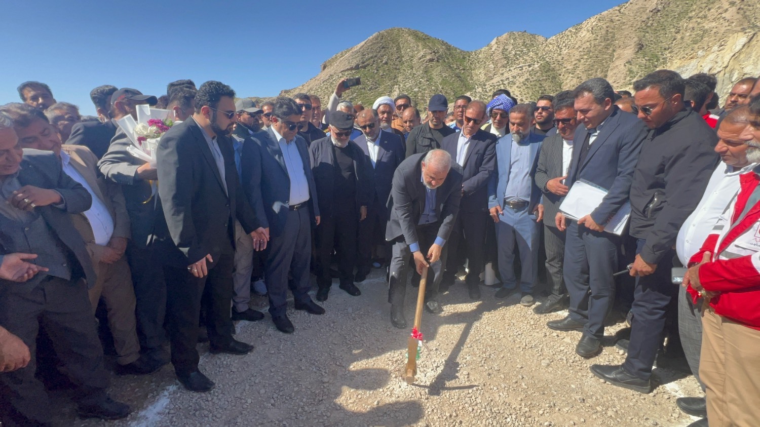 آغاز اجرای دو طرح بزرگ آبرسانی در رامهرمز با حضور وزیر نیرو