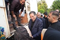 بازدید استاندار آذربایجانغربی از روند فعالیت نانوایی سیار در ارومیه