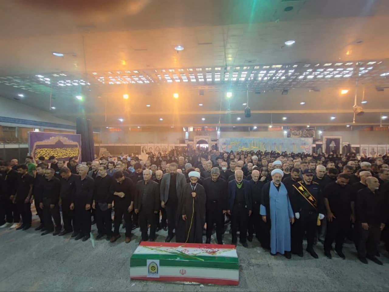 تشییع شهید مهدیار یامین پور در تهران