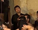 حضور شهید حسین جعفرنیا در مراسم عزاداری اباعبدالله (ع)