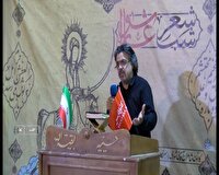 طنین شعر عاشورایی در حسینیه بقیه‌الله اقلید