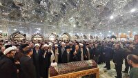 تشییع پیکر عالم ربانی، آیت الله شیخ علی موحد در شیراز