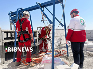 برگزاری رزمایش آمادگی زمستانی هلال احمر در سمنان