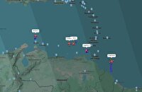 ۵ هواپیمای جاسوسی آمریکا در نزدیکی مرز هوایی ونزوئلا