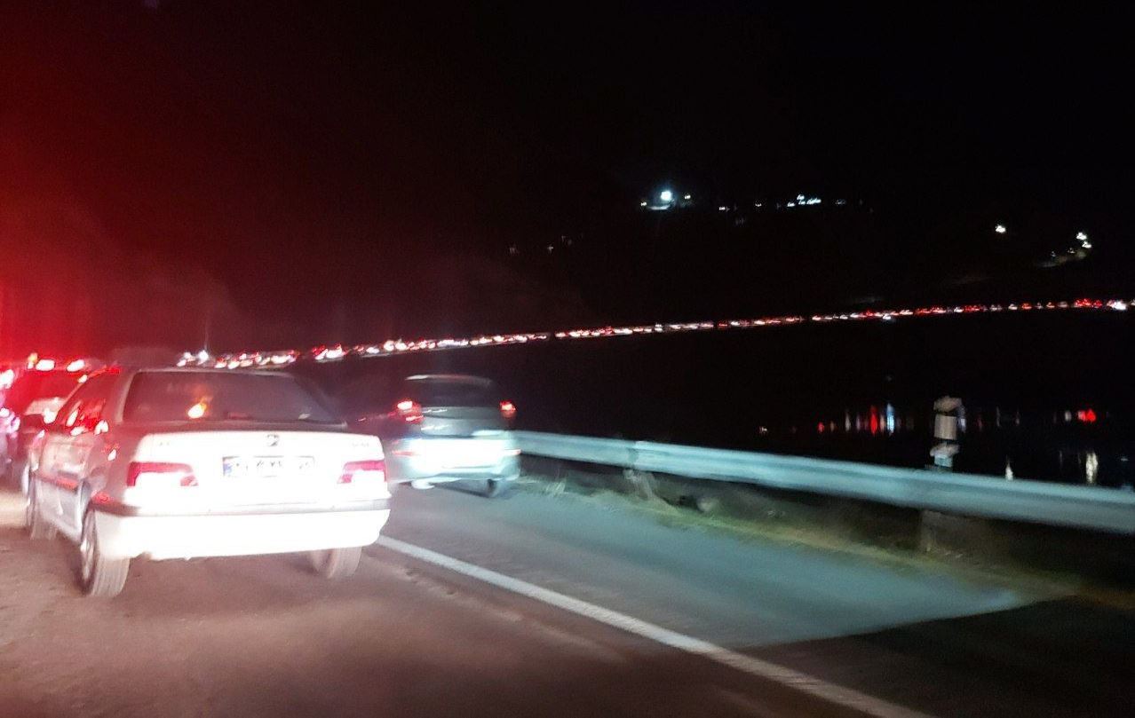 ترافیک سنگین در جادههای گیلان ترافیک سنگین در جادههای گیلان