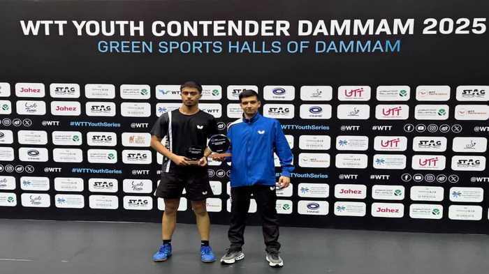 مدال نقره پینگپنگ باز قمی در رقابتهای بین المللی عربستان مدال نقره پینگپنگ باز قمی در رقابتهای بین المللی عربستان