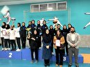 اصفهان نایب قهرمان لیگ دسته یک شمشیربازی بانوان کشور