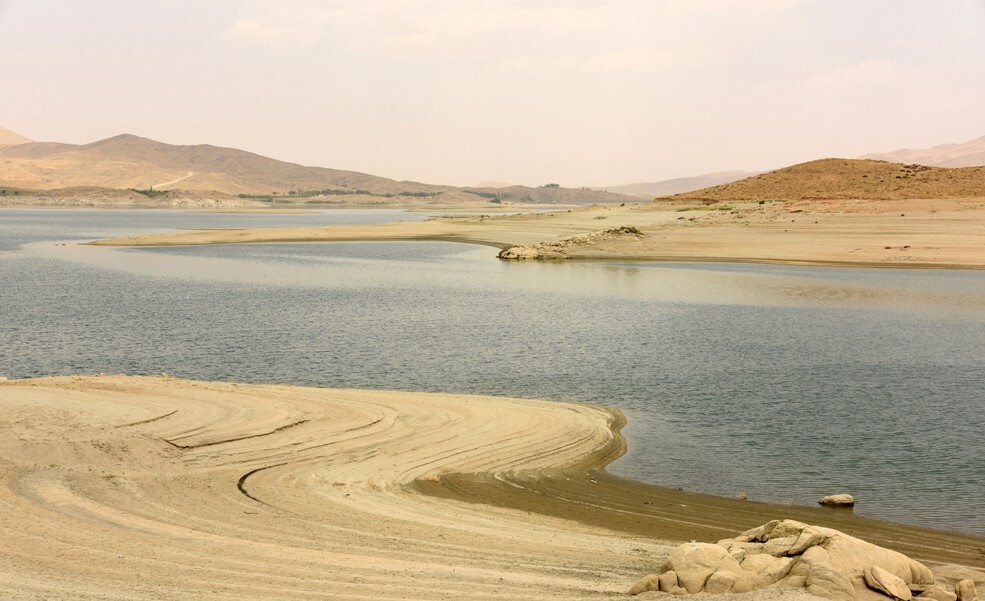 پنج برابر شدن ورودی آب سد بوکان پنج برابر شدن ورودی آب سد بوکان