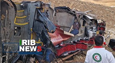 آخرین وضعیت مصدومان واژگونی اتوبوس مسافربری یاسوج در سمیرم