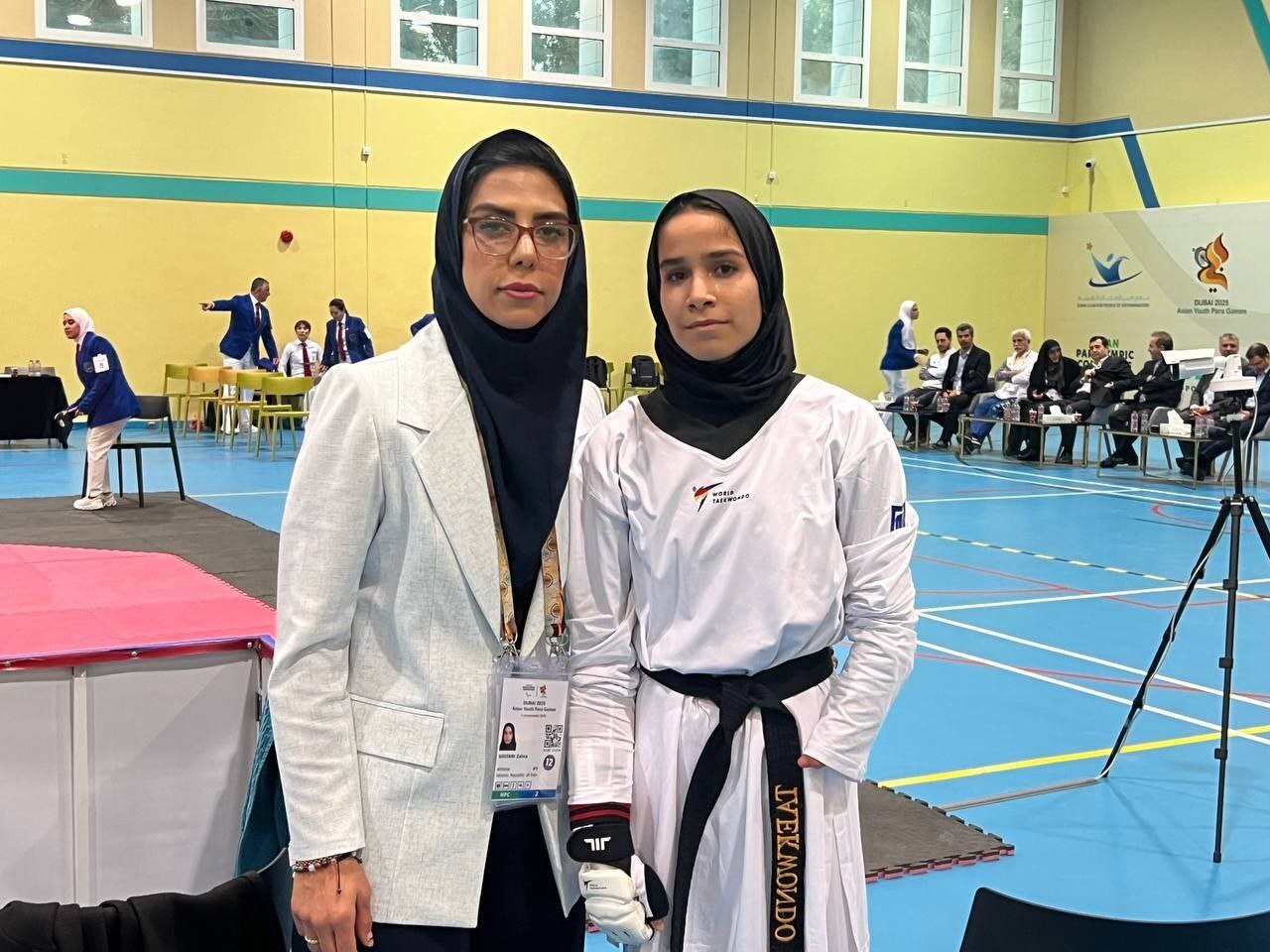 پاراآسیایی جوانان ۲۰۲۵، نشان نقره زهرا سلطانی در تکواندو پاراآسیایی جوانان ۲۰۲۵، نشان نقره زهرا سلطانی در تکواندو