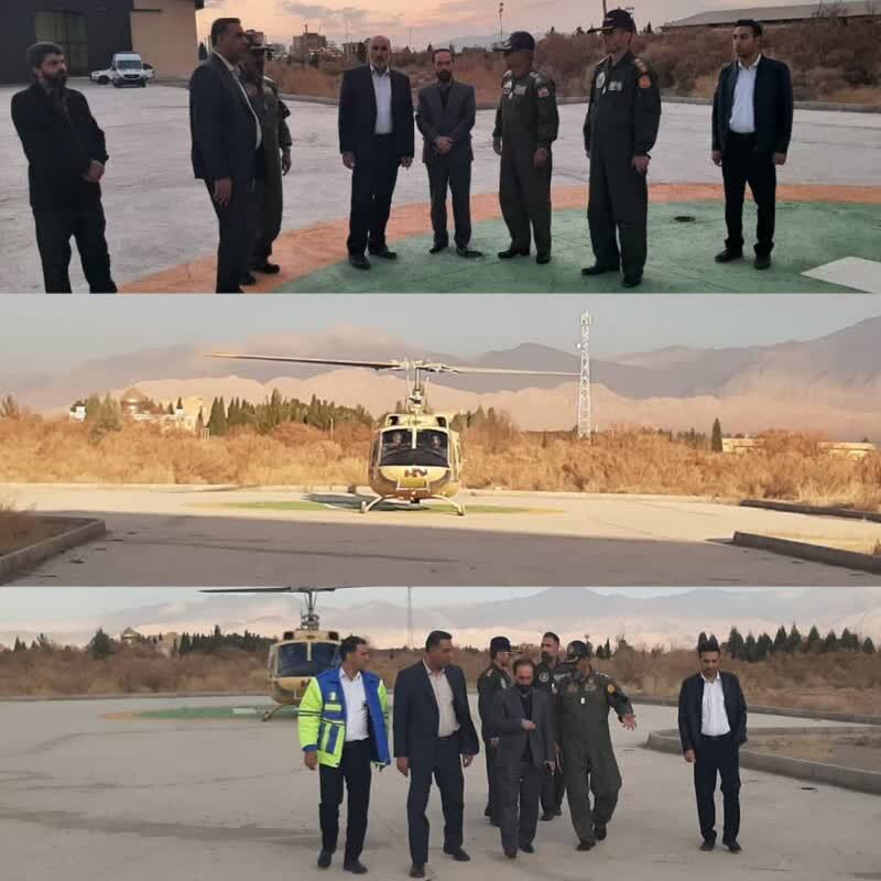 بازدید فرمانده هوانیروز ارتش از پایگاه اورژانس هوایی کرمان بازدید فرمانده هوانیروز ارتش از پایگاه اورژانس هوایی کرمان