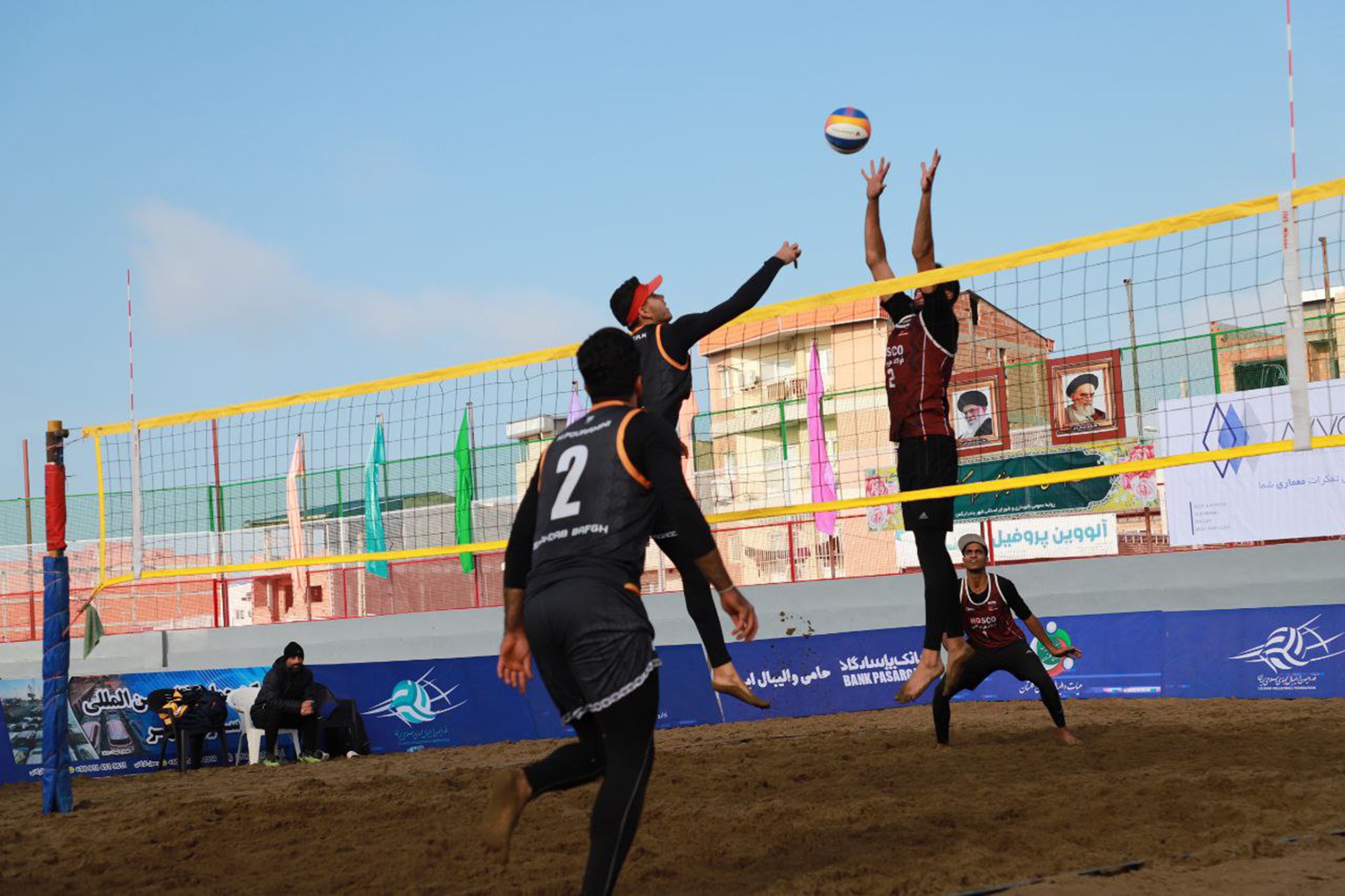 آغاز هفته سوم لیگ برتر والیبال ساحلی از بندر ترکمن