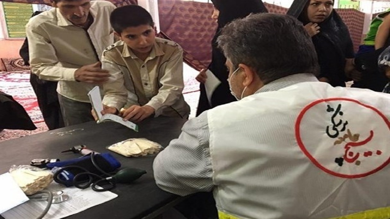 خدمات رسانی بسیج جامعه پزشکی در گچساران