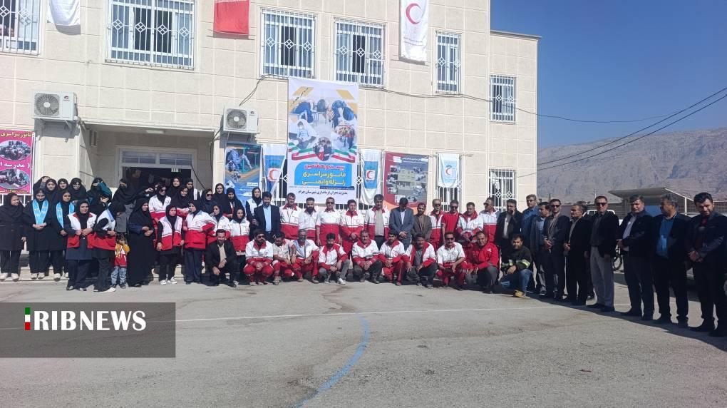 مانور زلزله در مدارس چرام